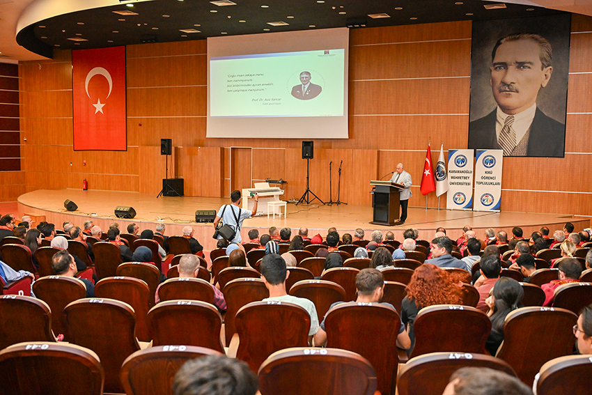 KMÜ'DE 2025-2026 AKADEMİK YILI AÇILIŞ TÖRENİ GERÇEKLEŞTİRİLDİ