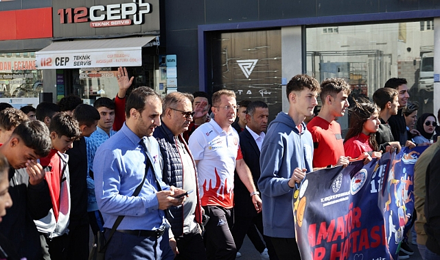 KARAMAN’DA AMATÖR SPOR HAFTASI ETKİNLİKLERİ COŞKUYLA BAŞLADI