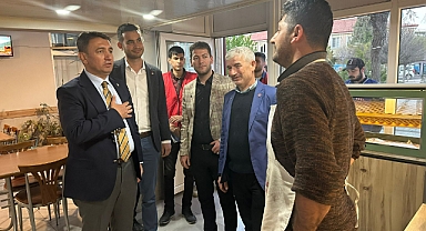 CHP MİLLETVEKİLİ ADAYLARINDAN ESNAF ZİYARETİ