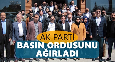 AK Parti 1 Mayıs İşçi Bayramında Basın Emekçileri ile Bir Araya Geldi
