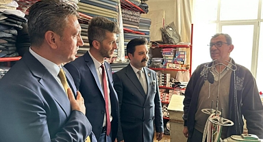 ÜNVER ERMENEK'TE SEÇİM OFİSİ AÇILIŞINDA KONUŞTU