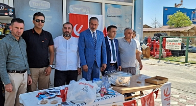 YENİDEN REFAH PARTİSİNDEN AŞURE İKRAMI