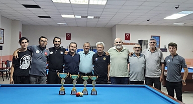 3 BANT BİLARDO İL KONTENJANI MÜSABAKALARI TAMAMLANDI