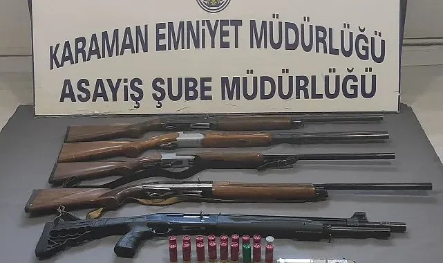 Karaman Emniyeti Suçlulara Göz Açtırmıyor