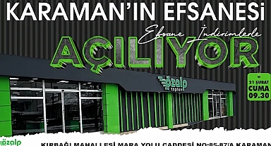 Açılışa özel indirim Karaman'ı salladı KARAMAN ÖZALP MARKET