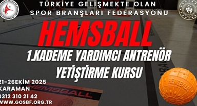 ANTRENÖR YETİŞTİRME KURSU DÜZENLENECEKTİR.