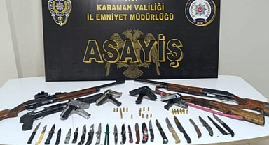 Karaman'da Aranan 18 Şahıs Yakalandı