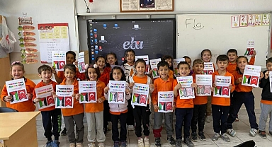 Karaman’daki Öğrencilerden Filistin’e Gönül Desteği