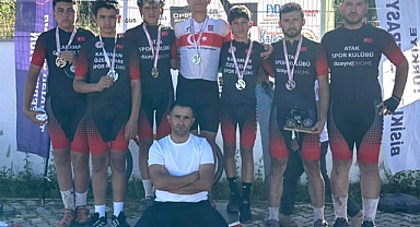 KARAMANLI BİSİKLETÇİLER ARTVİN’DE 7 MADALYA KAZANDI