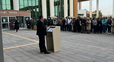 karaman Eğitim ve Araştırma Hastanesi’nde 10 Kasım Anma Töreni: Atatürk’e Büyük Özlem, Yoğun Katılım