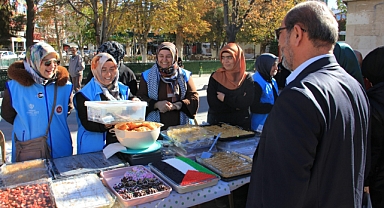 KARAMAN İL MÜFTÜLÜĞÜNDEN GAZZE YARARINA HAYIR ÇARŞISI