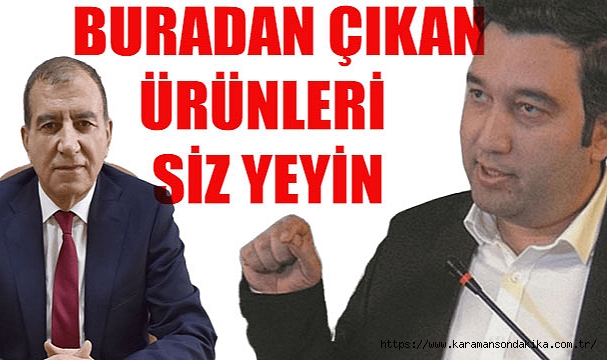 Av.Hüseyin Mutlu ''Buradan Çıkan Ürünleri Siz Yeyin!''