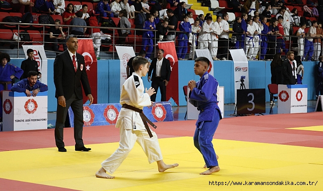 KARAMAN’DA SPOR TOTO MİNİKLER TÜRKİYE JUDO ŞAMPİYONASI BAŞLADI