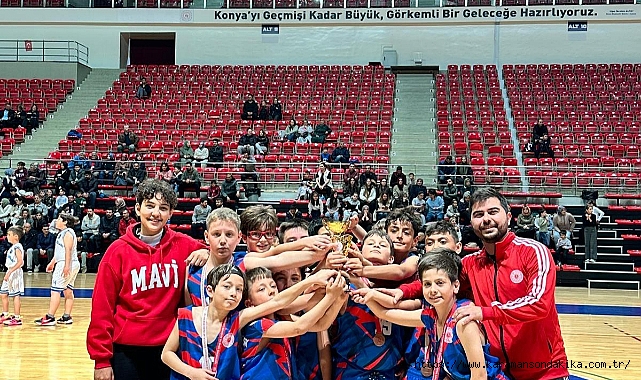KARAMAN'IN MİNİK DEV ADAMLARI KONYA'DAN KUPAYLA DÖNDÜ