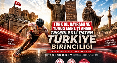 KARAMAN, TEKERLEKLİ PATEN TÜRKİYE BİRİNCİLİĞİ ELEME TURUNA EV SAHİPLİĞİ YAPACAK