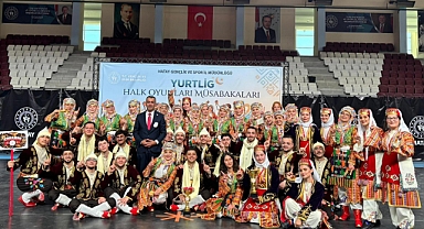 KARAMAN YURTLİG HALK OYUNLARI EKİBİ TÜRKİYE BİRİNCİSİ OLDU