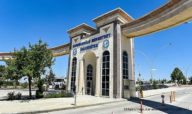 Karamanoğlu Mehmetbey Üniversitesi'nden Akademik Kadro İlanı Açıklaması