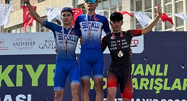 KİLO VERMEK İÇİN BAŞLADIĞI BİSİKLET SPORUNDA TÜRKİYE DERECESİ ALDI