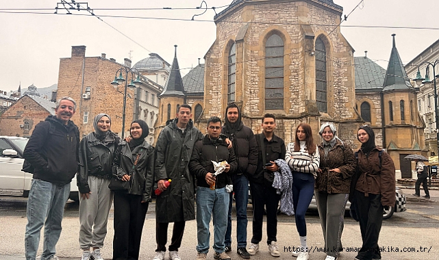 KMÜ ÖĞRENCİLERİNDEN SARAYBOSNA’YA AKADEMİK ZİYARET