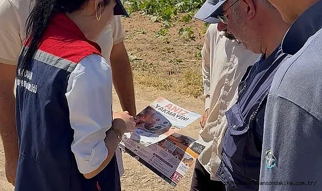 Kazımkarabekir'de Arpa Hasadında Biçerdöver Denetimleri Sürüyor
