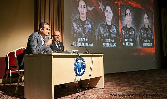 KMÜ'DE TANIKLARIYLA 15 TEMMUZ GECESİ VE SONRASI SÖYLEŞİSİ GERÇEKLEŞTİRİLDİ