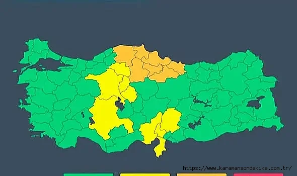 Meteoroloji’den Çok Sayıda İl İçin Kuvvetli Yağış Uyarısı: Ani Sel ve Su Baskınlarına Dikkat