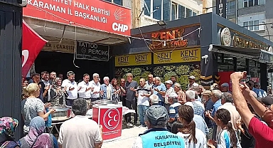MHP Karaman Teşkilatından Muharrem Ayında Aşure İkramı